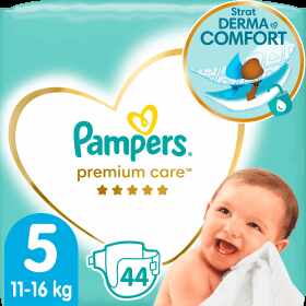 Pampers Premium Care Scutece pentru copii Premium Care numărul 5, 11-16kg, 44 buc